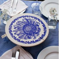 Halo Dish Covers Large Dish Cover | African Flowers